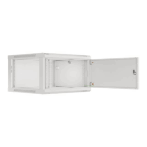 Lanberg | Rack cabinet 19" wall-mount 6U/600x600 for self-assembly with metal door (flat pack) | WF01-6606-00S | Grey - Image 6