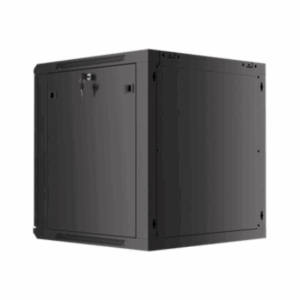 Lanberg | Rack cabinet 19" wall-mount 12U/600x600 for self-assembly with metal door (flat pack) | WF01-6612-00B | Black - Image 10