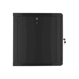 Lanberg | Rack cabinet 19" wall-mount 12U/600x600 for self-assembly with metal door (flat pack) | WF01-6612-00B | Black - Image 11