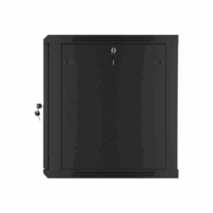 Lanberg | Rack cabinet 19" wall-mount 12U/600x600 for self-assembly with metal door (flat pack) | WF01-6612-00B | Black - Image 12