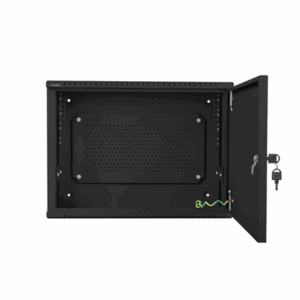 Lanberg | Rack cabinet 19" wall-mount 4U+3U/540x200 low-profile | WAF1-5203-04-00B | Black - Image 4