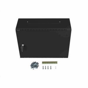 Lanberg | Rack cabinet 19" wall-mount 4U+3U/540x200 low-profile | WAF1-5203-04-00B | Black - Image 5