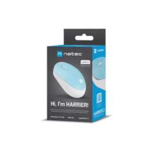 Natec | Mouse | Harrier 2 | Wireless | Bluetooth | White/Blue - Image 12