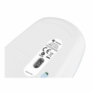 Natec | Mouse | Harrier 2 | Wireless | Bluetooth | White/Blue - Image 16