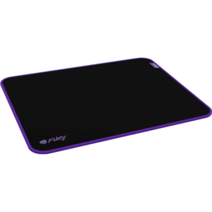 Fury Yari Speed L | Mouse pad | 300 x 400 mm | Black/Purple - Image 2