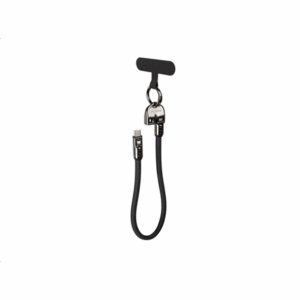 Lanberg USB-C M/M Lanyard/Keychain Cable, 0.3 m, 240 W | CA-CMCM-10LN-0003-BK - Image 4
