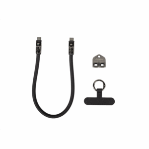 Lanberg USB-C M/M Lanyard/Keychain Cable, 0.3 m, 240 W | CA-CMCM-10LN-0003-BK - Image 5