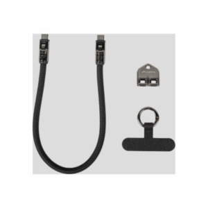 Lanberg USB-C M/M Lanyard/Keychain Cable, 0.3 m, 240 W | CA-CMCM-10LN-0003-BK - Image 7