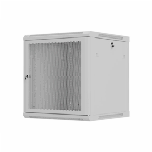Lanberg Wall mounted installation cabinet 19" 12U 600X600 | WF01-6612-23S | Grey - Image 2