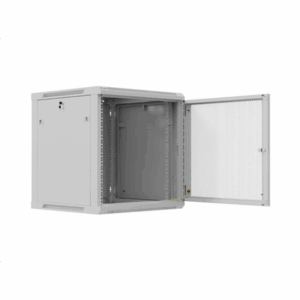 Lanberg Wall mounted installation cabinet 19" 12U 600X600 | WF01-6612-23S | Grey - Image 6