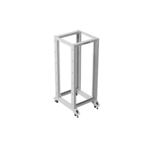 Lanberg Open Rack 19" 27U 600X800 | OR01-6827-S | Grey - Image 5