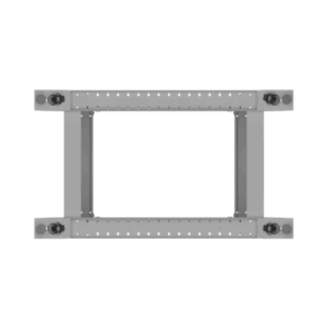 Lanberg Open Rack 19" 27U 600X800 | OR01-6827-S | Grey - Image 6