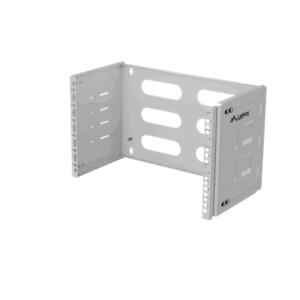 Lanberg Folding Bracket Wall-mount 19" 6U | FB01-5406-10S | Grey - Image 2