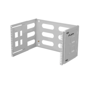 Lanberg Folding Bracket Wall-mount 19" 6U | FB01-5406-10S | Grey - Image 4