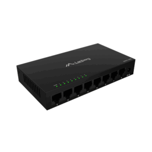 Lanberg Switch 8x1GB/s Unmanagment Gigabit Ethernet Desktop 12V metal case | DSM1-1008 - Image 2