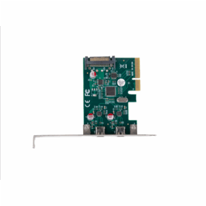 Lanberg PCI-Express X1 Card to 2X USB-C 3.2 GEN 2X1 Low profile | PCE-UC3-002 - Image 3