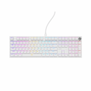 Genesis Thor 404 | Mechanical Gaming Keyboard | Wired | US | Gateron Yellow Pro | White