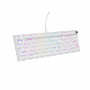 Genesis Thor 404 | Mechanical Gaming Keyboard | Wired | US | Gateron Yellow Pro | White - Image 4