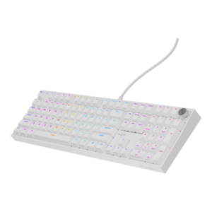 Genesis Thor 404 | Mechanical Gaming Keyboard | Wired | US | Gateron Yellow Pro | White - Image 8