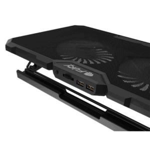 Fury Laptop Cooler Cooling Pad Fury Gunbai G3 Fans, RGB LED Light, 2 USB, 14.1-17.3" - Image 4