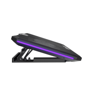 Fury Laptop Cooler Cooling Pad Fury Gunbai G3 Fans, RGB LED Light, 2 USB, 14.1-17.3" - Image 6