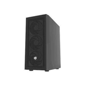 Fury PC Case | SHOBO SH8F | Black | Midi Tower - Image 4