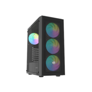 Fury PC Case | SHOBO SH8F ARGB | Black | Midi Tower - Image 2