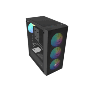 Fury PC Case | SHOBO SH8F ARGB | Black | Midi Tower - Image 6