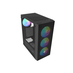 Fury PC Case | SHOBO SH8F ARGB | Black | Midi Tower - Image 7