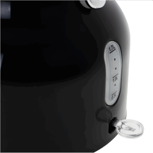 Adler | Kettle with a Thermomete | AD 1346b | Electric | 2200 W | 1.7 L | Stainless steel | 360° rotational base | Black - Image 6
