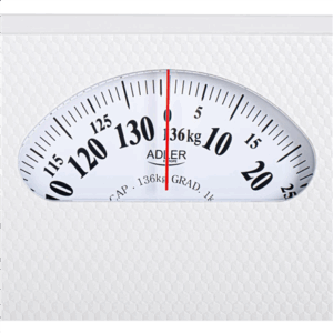 Adler | Mechanical Bathroom Scale | AD 8179w | Maximum weight (capacity) 136 kg | Accuracy 1000 g | White - Image 4
