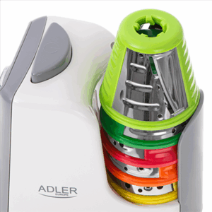 Adler | Vegetable Slicer | AD 4815 | White/Grey | 150 W - Image 5
