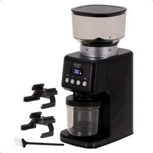 Adler Burr Coffee Grinder | AD 4300 | 180 W | Coffee beans capacity 300 g | Black - Image 9