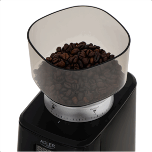 Adler Burr Coffee Grinder | AD 4300 | 180 W | Coffee beans capacity 300 g | Black - Image 10