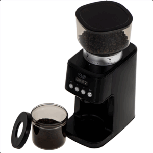 Adler Burr Coffee Grinder | AD 4300 | 180 W | Coffee beans capacity 300 g | Black - Image 2