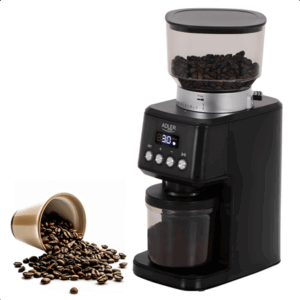 Adler Burr Coffee Grinder | AD 4300 | 180 W | Coffee beans capacity 300 g | Black - Image 7
