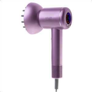 Adler Hair Dryer | AD 2270p SUPERSPEED | 1600 W | Number of temperature settings 3 | Ionic function | Diffuser nozzle | Pink - Image 10