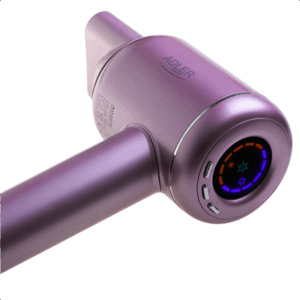 Adler Hair Dryer | AD 2270p SUPERSPEED | 1600 W | Number of temperature settings 3 | Ionic function | Diffuser nozzle | Pink - Image 11