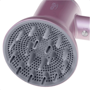 Adler Hair Dryer | AD 2270p SUPERSPEED | 1600 W | Number of temperature settings 3 | Ionic function | Diffuser nozzle | Pink - Image 3