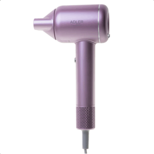 Adler Hair Dryer | AD 2270p SUPERSPEED | 1600 W | Number of temperature settings 3 | Ionic function | Diffuser nozzle | Pink - Image 7
