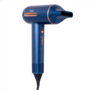 Adler Hair Dryer | AD 2271 SUPERSPEED | 1500 W | Number of temperature settings 6 | Ionic function | Diffuser nozzle | Blue - Image 5