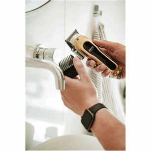 Camry Hair clipper with LCD display | CR 2844 | Cordless | Number of length steps 4 | Gold - Image 9