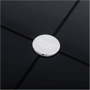 Adler | Smart Bathroom Scale | AD 8187 | Maximum weight (capacity) 180 kg | Accuracy 100 g | Body Mass Index (BMI) measuring | Black - Image 2