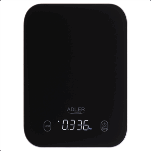 Adler Kitchen Scale | AD 3181b | Graduation 1 g | Display type LED | Black