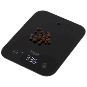 Adler Kitchen Scale | AD 3181b | Graduation 1 g | Display type LED | Black - Image 3
