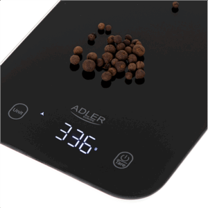 Adler Kitchen Scale | AD 3181b | Graduation 1 g | Display type LED | Black - Image 4