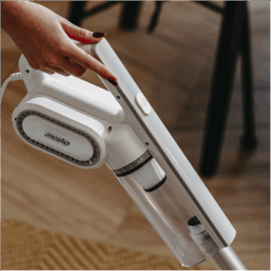 Adler | Vertical Cyclone Vacuum Cleaner | MS 7058 | Corded operating | 400 W | 220-240 V | Operating radius 8.35 m | White - Image 12