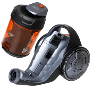 Adler Cyclone Vacuum Cleaner | AD 7065 | Bagless | Power 700 W | Dust capacity 1.6 L | Black/Red - Image 9