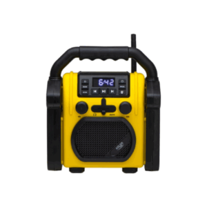 Adler | Construction radio with Bluetooth | AD 1911 | AUX in | Black/Yellow - Image 4