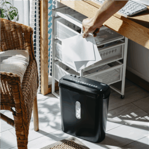 Paper Shredder | AD 1039 | Black | 8 L | 70 dB | Strip-cut - Image 9